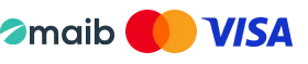 Visa, Mastercard, Apple Pay, Google Pay